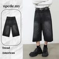 Fashion Denim Shorts For Men Korean Shorts For Women Loose Maong Pants For Women Vintage Jeans For M