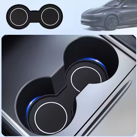 For Tesla Model Y Juniper Cup Holder Insert 2025 2026 Model 3 Highland Center Console Cup Coaster Pa