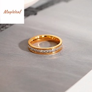 Original 916 gold Lovers' Ring Set with Diamonds Single Row Diamonds for Men and Women