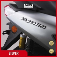 Nsa Motorcycle Emblem Evolis Motorcycle Sticker Embossed 3D Motorcycle NMAX Motorcycle Accessories NMAX XMAX AEROX Accessories