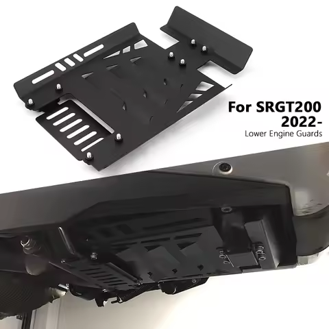 New For Aprilia SRGT200 SRGT 200 Belly Pan Protector SR GT200 SR GT 200 125 Lower Engine Chassis Gua