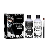 Hot Sale Halloween Black White Body Painting Body Painting Makeup Vampire Paint Face C7p7