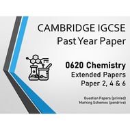 IGCSE Past Year Papers 0620 Chemistry + FREE 1GB Pendrive Fast delivery Ready stock