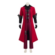 In Stock Devil May Cry Animation Version Coat Dante Red Windbreaker Cosplay Costume Dante Halloween 
