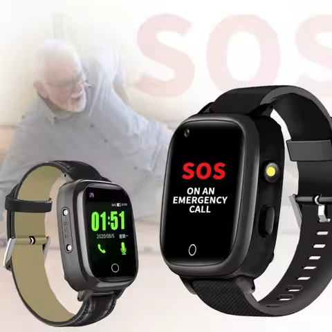 Smart Watch For Old People Elderly Smart Watch For Senior Fall Detection GPS Positioning 4G Sim Card