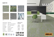 "Mars Series" Carpet Tiles Graphic Design - 50cm x 50cm