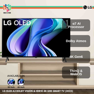 LG OLED A3 65 inch Dolby Vision &amp; HDR10 4K UHD Smart TV (2023) a7 AI Processor 4K Gen6 Dolby Atmos ThinQ WebOS OLED55A3PSA/OLED65A3PSA Televisyen Pintar
