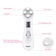 ☼CkeyiN RF EMS Facial Massager Face Skin Tightening Beauty Device for Wrinkle Removal Skin Tightenin