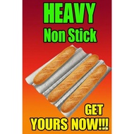 4 Rolls French Baguette Bread Pan Loaf Tin bread lame baguette tray Loyang Roti Panjang Perancis Bre