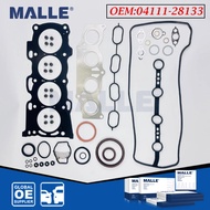 2AZ Engine Overhaul Gasket Kit For Toyota 2AZFE Camry Saloon Verso Sportvan ACV30 RAV4 MCV30 2.4L Ca