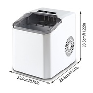 ZUUKOO เครื่องทำน้ำแข็ง อัตโนมัติ 1.3L ผลิตน้ำแข็งภายใน 6-9min เครื่องทำน้ำแข็ง อัตโนมัติก้อนเล็ก