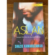 Novel Aslan, Shazie Kamaruzaman (preloved)