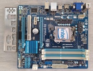 Bekas Pakai Motherboard Z77 Gigabyte (GA-Z77M-D3H-MVP) LGA1155 Mainboard Mobo