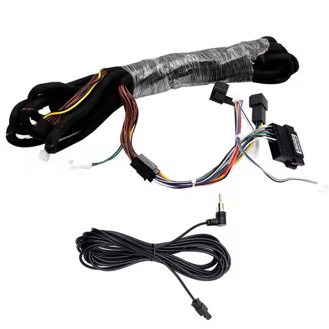 BE6M Long Radio & Power Extension Wiring Harness For Mercedes Benz E-class W211 E200 E220 E300 E350 