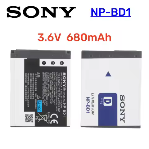Original NP-BD1 NP BD1 NPBD1 Battery for Sony Cybershot DSC-T2 DSC-G3 DSC-T70 DSC-T75 DSC-T77 DSC-T2