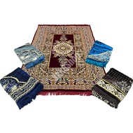 Carpet Premium Turkey Folding Hambal/ 160 X 250 Cm 140 X 200 Cm/ 1.6 x 2.5 M/ 1.4 X 2 M Prayer Rug C