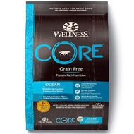 Wellness Core Natural Grain Free Dry Dog Food Ocean Whitefish Herring Salmon 12 lb