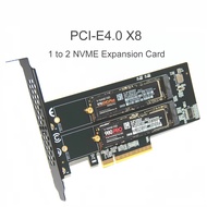 Aitemay pcle4.0 X16 đến 4xnvme M.2 bo mạch mở rộng M.2 SSD gen4 pcie4.0 Bo mạch chủ PC X1 x4 x8 X16