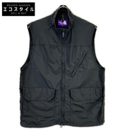 The North Face Purple Label 黑色 PERTEX UNLIMITED 山地防風背心，S 碼 [二手]