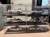 1/43 Porsche 模型車套裝