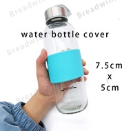 Tumbler silicone boot cup sleeve diameter 7.5 cm non-slip sleeve water cup insulation sleeve insulat