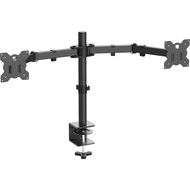 TEMU Fully Adjustable Monitor Arm, Dual Monitor Desk Mount, Fits Flat Curved Computer Monitors Up To