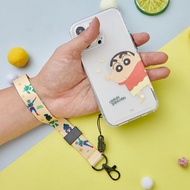 蠟筆小新玩具箱設計可拆式手機短掛繩/腕繩