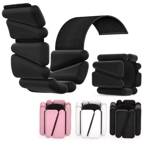 900g Exercise Weight Wristband Adjustable Fitness Wrist Weight Bracelet Silicone Ankle Strap Outdoor
