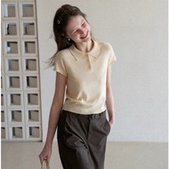 Eggka wool polo shirt