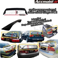 Best Seller - Universal Goal Spoiler Model Integra Dc2 Dc 2 Raw Fiber Spoiler