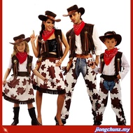 Halloween Party Cowboy Costume For Adult Cowboy boys and girlsme Pretty Cowgirl Cosplay Western Dres