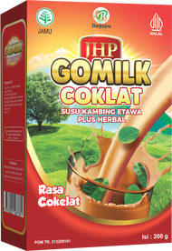 Susu Kambing Gomilk 200 gr Etawa Asli Original BPOM / Susu Kambing Penggemuk Badan Anak