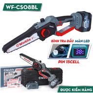 Máy Cưa Xích Workfix WF-CS08BL Lưỡi Cắt Sắc Bén Không Chổi Than Chân Pin Phổ Thông Bảo Hành 6 Tháng