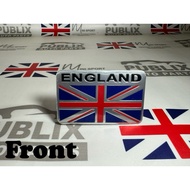 Classic Mini Parts Mini Rover Mini Austin 1pc 3D England Emblem ( Aluminium Alloy )
