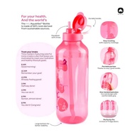 AQUAVIBE 2L WITH HANDLE & STRAW - PINK OCTOBER