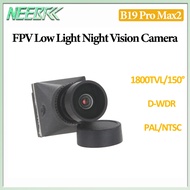B19 Pro Max2 1800TVL/150° Lens 2.1mm PAL/NTSC D-WDR Low Light Night Vision Camera DC 5V-20V For RC F