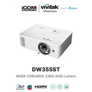 Vivitek DW355ST WXGA (1280x800) PROJECTOR 3800 Lumens (โปรเจคเตอร์) พร้อมส่ง