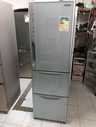 新淨日立HITACHI三門雪櫃R-SG31BPH二手電器