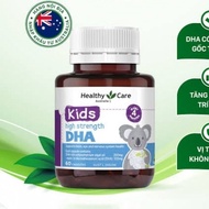 Healthy Care DHA Supplement for Children Kids High Strength DHA 60 Tablets