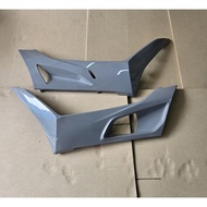 Footrest Side Cover pcx160 2021 Lamborghini Gray Color Code c53p Car Pcx Fairing (2 Pieces)