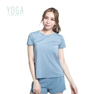 [AREXSPORT] AS-7408 Yoga Wear Sportswear Fitness Cool Clothes Sweat-Wicking Ice Silk Beautiful Back