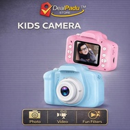 DealPadu 8MP Kids Camera Rechargeable Shockproof Mini Camcorder Kamera Kanak Kanak