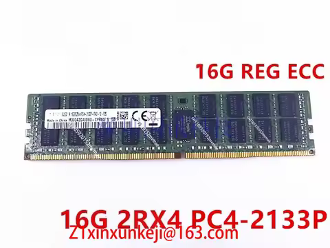 RAM For 16GB DDR4 2133MHz ECC REG 2RX4 PC4-2133P 06200176 16G Server