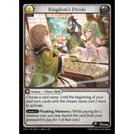 GRAND ARCHIVE TCG - KINGDOM'S DIVIDE - U - ABYSSAL HEAVEN