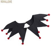 Royal Christmas Clown Costume Collar Detachable Collar Jester Neckpiece For Cocktails