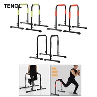 TENOL Dip Stand Station Dip Bar Height Adjustable Parallel Bars for Upper Body