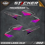 STRIPING UV TRANSPARAN VIXION OLD LAMA MODEL NINJA FZ150 STRIPING STIKER VIXION OLD GRADASI - SVXOL-