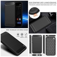 Asus Zenfone Live 5.0 ZB501KL - PREMIUM Carbon Fiber Brushed Soft Case