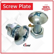 Universal Motor LC135 V1-V8 (M6/16MM) Bracket Basket Screw & Nut / Skru Kaki Bakul/Skru Number Nombo