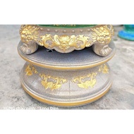 Foot mold for round pots 72, 89, 1m1, 1m2